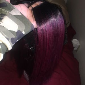 Isis brown sugar Burgundy V-part Uniweave